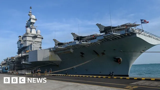French sailor exposes aircraft carrier location through Strava