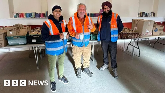 Volunteers drive 130 miles to assist flood-stricken community in Wales