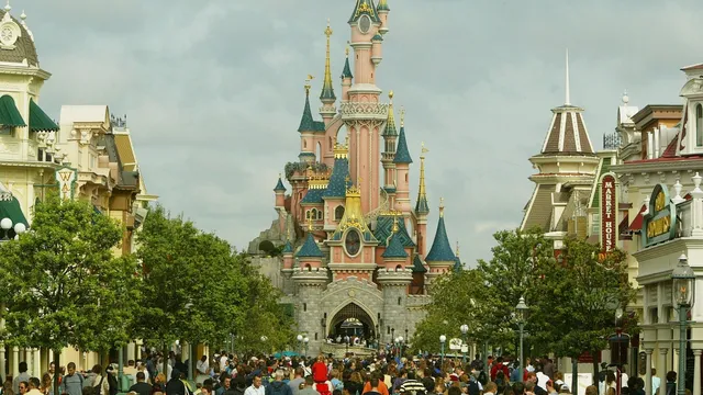 British man charged after staging mock wedding with child at Disneyland Paris