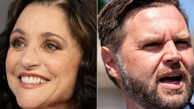 Julia Louis-Dreyfus Takes Aim at Senator JD Vance During Democratic National Convention