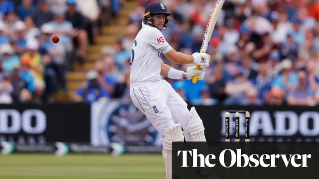 England Faces Early Crisis in Test Match Despite Root's Milestone