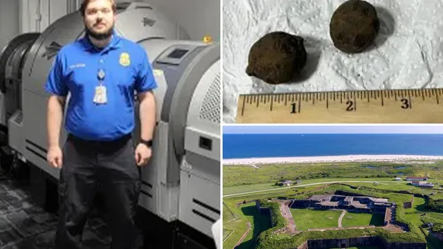 TSA discovers stolen Civil War cannonballs in grandmother's luggage