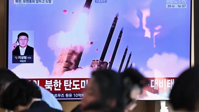 North Korea launches ballistic missile into the sea, prompting security concerns in Japan and South Korea