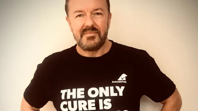 Gervais and Fry Call for Ban on Animal Attractions