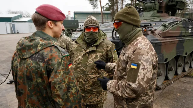 Ukrainian soldiers desert training in Germany amid manpower crisis