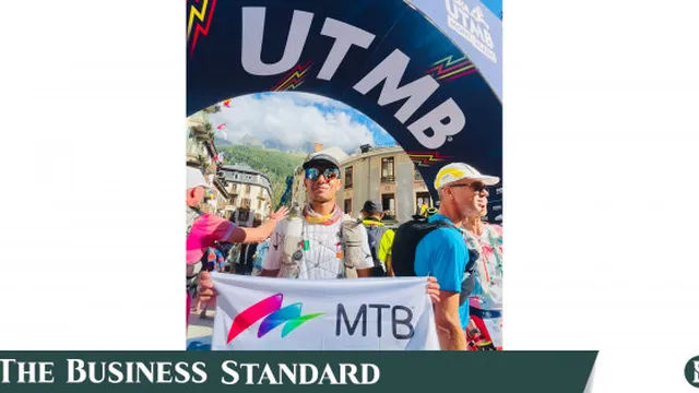 Partho Saha finishes UTMB Mont-Blanc ultra-marathon in record time