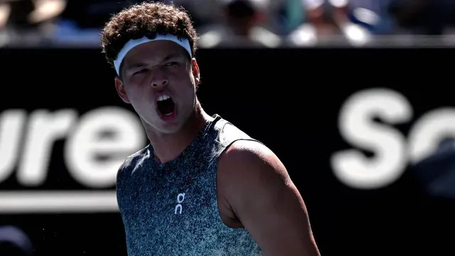 Ben Shelton triumphs over Ugo Humbert at Australian Open