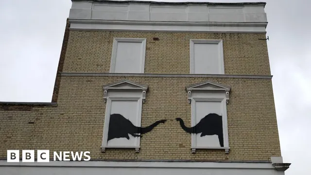 Banksy's Elephant Mural Restored After Paint Attack in Chelsea