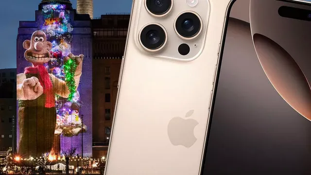 Wallace and Gromit take over London's skyline in a massive display