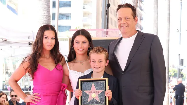 Vince Vaughn's Family Supports Him at Walk of Fame Event