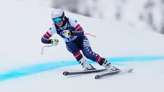 Lindsey Vonn embraces legacy in final Olympic downhill race