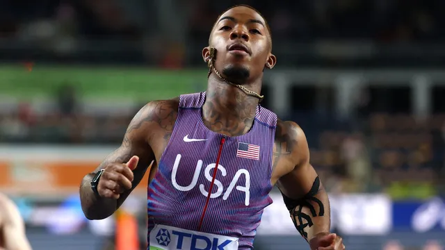 Jordan Anthony triumphs despite freak injury at indoor championships