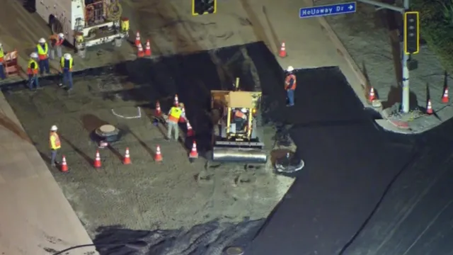 Pooling water halts West Hollywood water main repairs