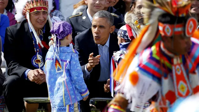 Donald Trump holds campaign rally on Choctaw Nation land in Oklahoma, US