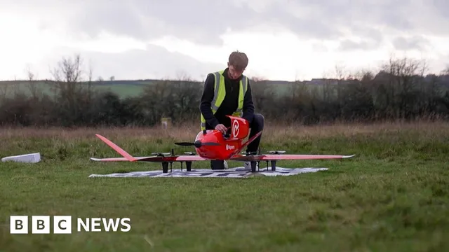 Wales prepares to trial drones for life-saving blood delivery