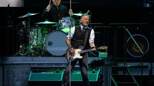 Bruce Springsteen performs in Philadelphia