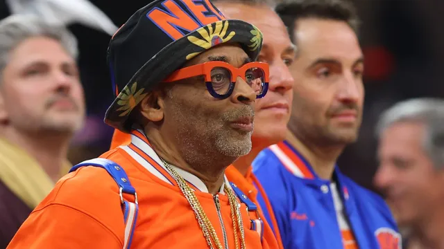 Spike Lee and Victor Wembanyama celebrate NBA Finals matchup