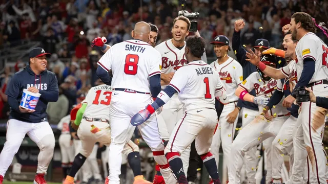 Dominic Smith makes history with walk-off grand slam in Braves debut