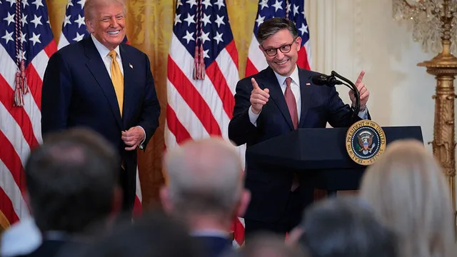 Mike Johnson warns Trump may veto Epstein files transparency act