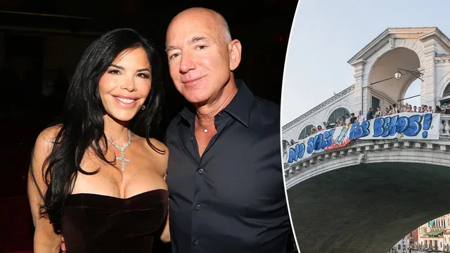 Venetians protest against Bezos' wedding over tourism concerns