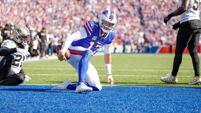 Josh Allen breaks NFL rushing touchdown record previously held by Cam Newton
