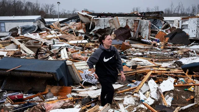 At least 26 killed as violent storms sweep across the country