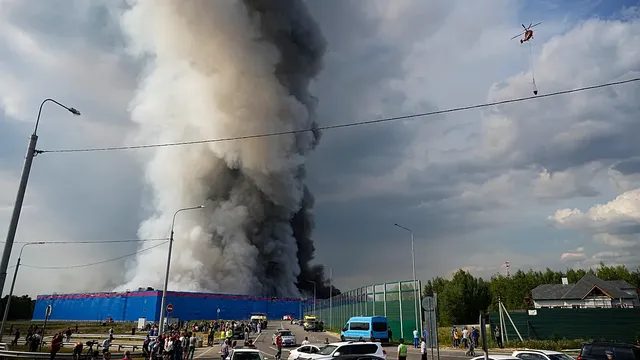 Ukrainian drones strike Ozon logistics center in Russia