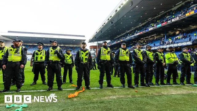 Nine arrested after violent clashes following Rangers and Celtic match