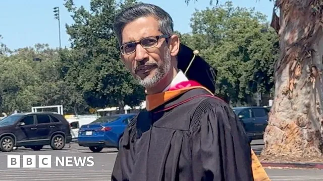 Hundreds walk out in protest during Google CEO's Stanford speech
