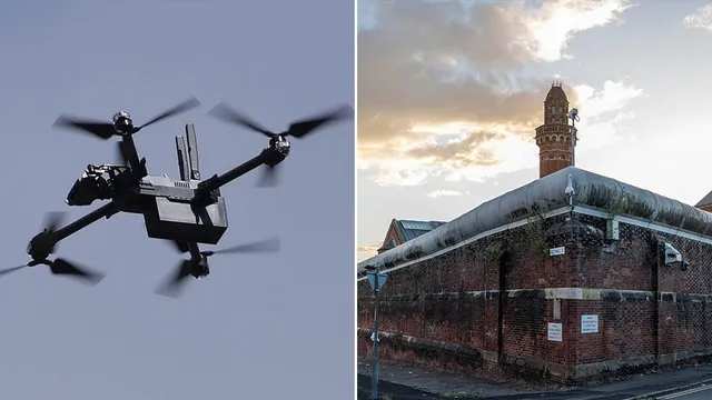 Drones deliver weapons to UK prisons, posing national security threat