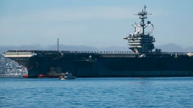Maryland governor slams USS Abraham Lincoln deployment as unnecessary