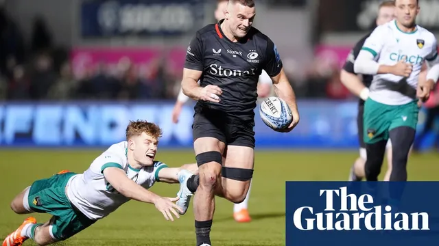 Saracens crush Northampton with six-try triumph