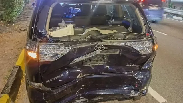 Police charge local driver after serious accident injures Singaporean man and officer