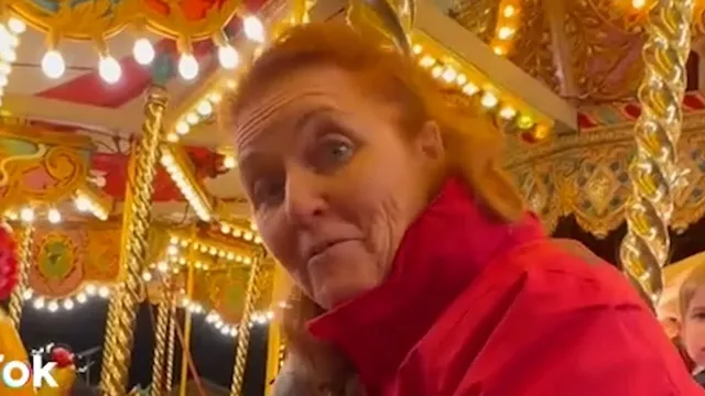 Sarah Ferguson enjoys festive extravaganza with grandsons at Windsor Park