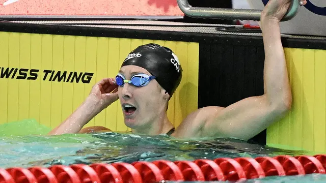 Canadian swimmer Taylor Ruck wins silver medal at World Aquatics Swimming World Cup