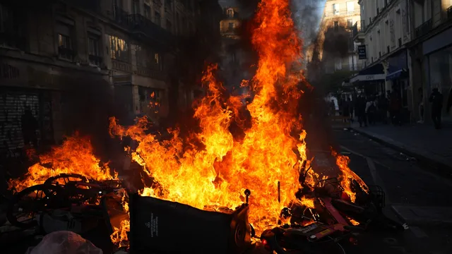 France tightens protest curbs amid unrest, blaming hard left