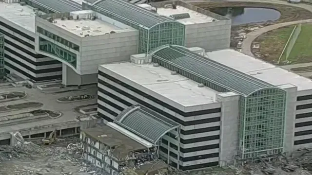 Former EDS campus demolished for new AT&T headquarters