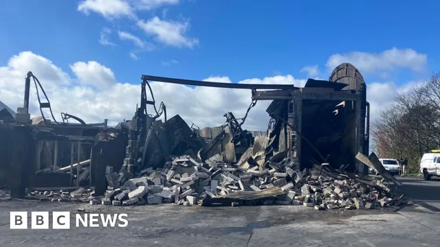 William Corrie's business destroyed in a tragic fire