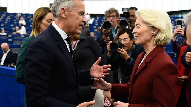 European Commission President Ursula von der Leyen invites Canada to deepen economic and security ties