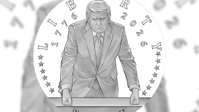Trump's image to feature on commemorative gold coin amid controversy
