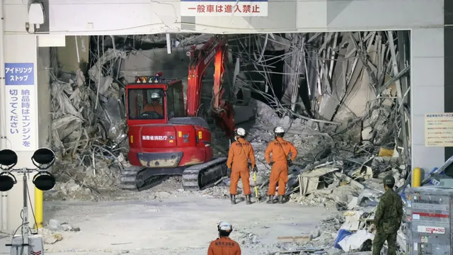 Death toll rises to 34 after powerful earthquake in Japan