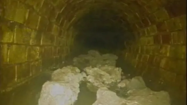 100-tonne fatberg discovered in London sewers during festive season