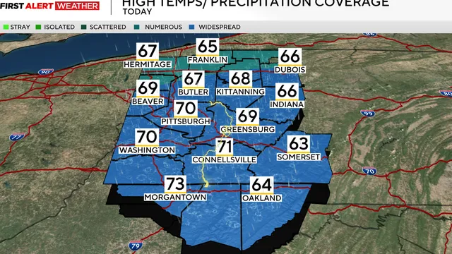 Severe thunderstorms threaten Pittsburgh with heavy rain and flash floods