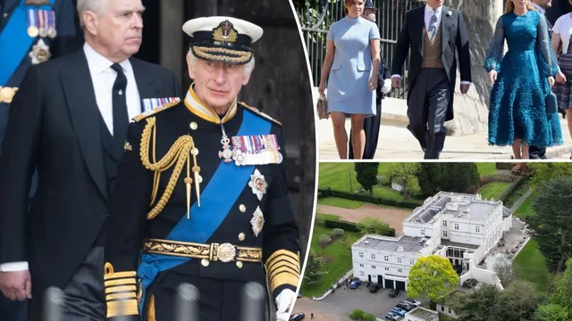 Princess Beatrice and Eugenie stand by Prince Andrew during eviction crisis