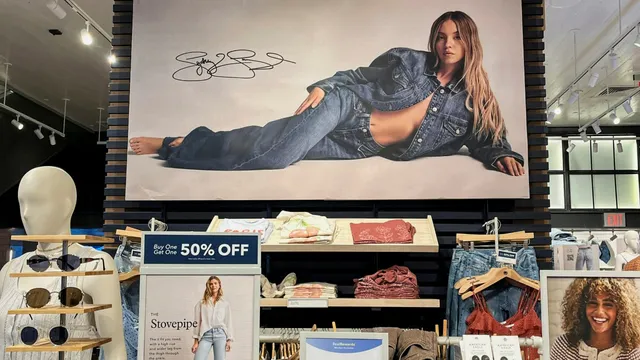 American Eagle sees surge in sales thanks to Sydney Sweeney ad campaign