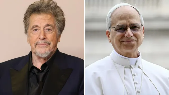 Al Pacino discusses 'Maserati' with Pope Leo XIV at the Vatican