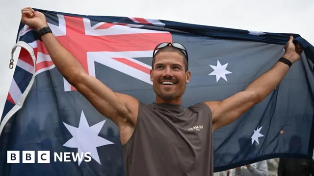 William Goodge breaks record for fastest run across Australia