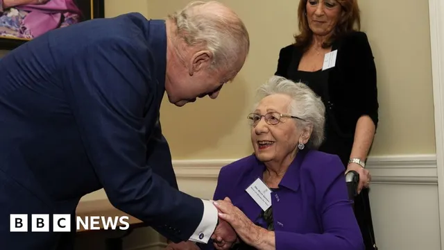 King Charles III honors Holocaust survivors at Buckingham Palace