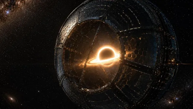 Scientists propose aliens could harness energy from black holes