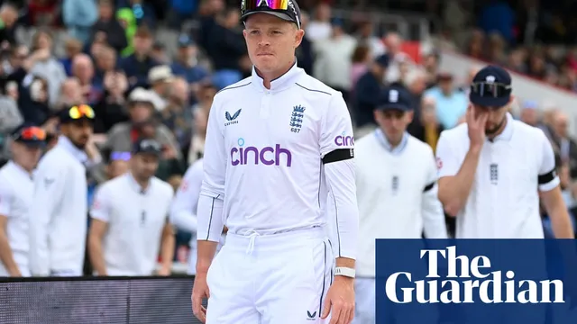 Ollie Pope Leads England Cricket Team at Old Trafford
